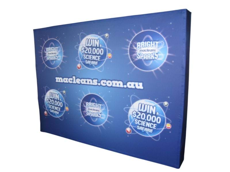 Straight pop-up stand in 3m width - Displays2Go.com.au