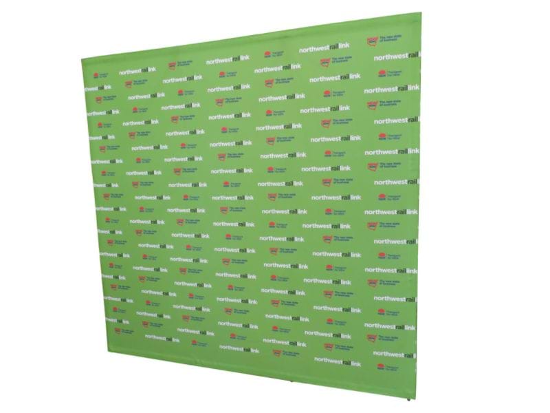 Straight pop-up stand in 2.3m width - Displays2Go.com.au