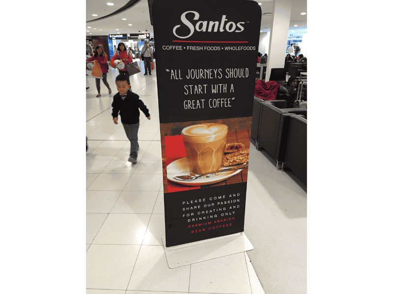 Double-sided airport banner - Displays2Go