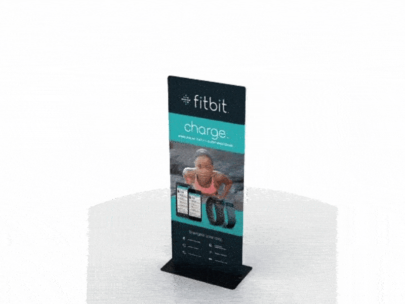 Blade Stand 360 degree view - Displays2Go