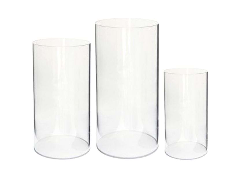 Round Clear Plinths - Displays2Go