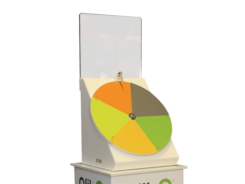 Counter Top Acrylic Prize Wheels - Displays2Go