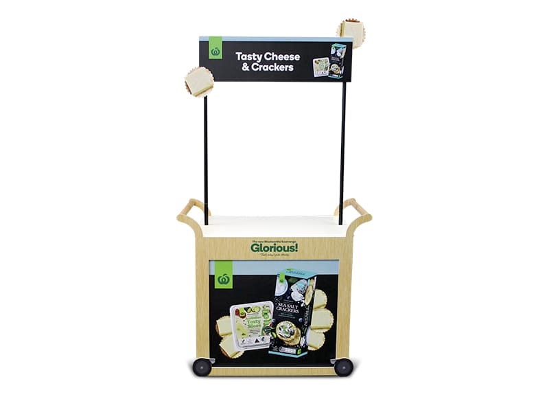 Tasty Cheese And Crackers Table - Displays 2 Go