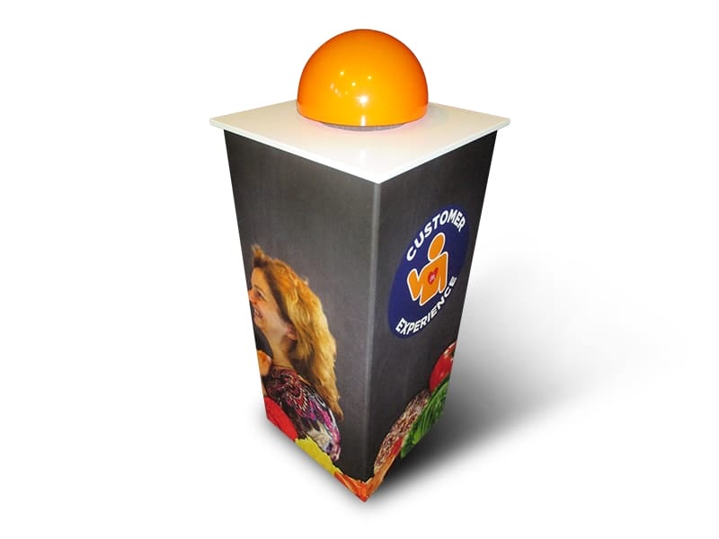 Custom Plinths: Custom Experience - Displays 2 Go