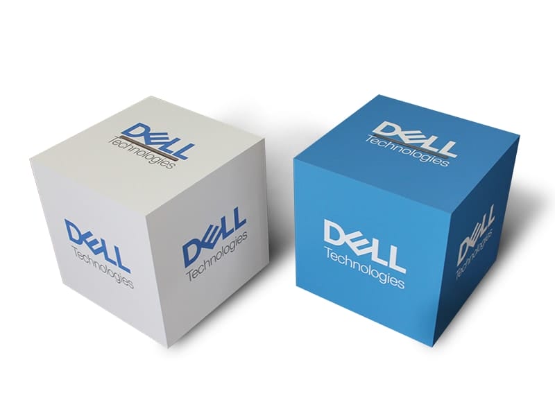 Custom Plinths: Dell Technologies - Displays 2 Go
