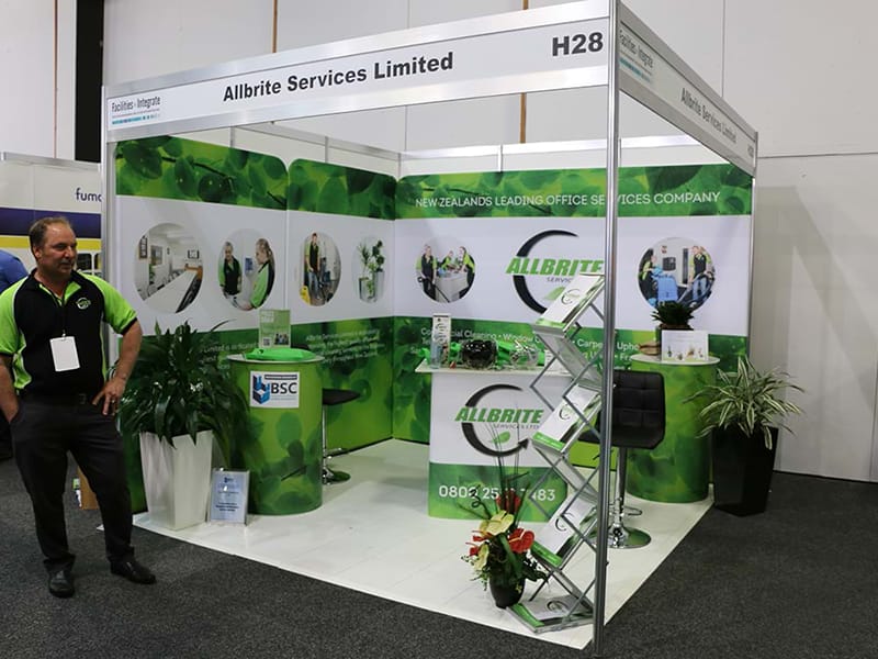 Superwall Portable Display walls to make an exhibition stand - Displays2Go.com.au