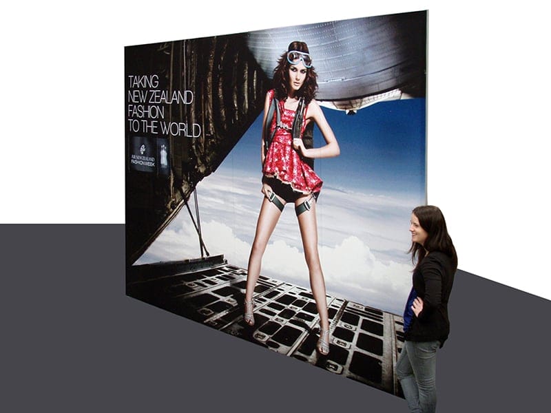 Exhibition Brandframe: 3 metre high exhibition backdrop - Displays2Go