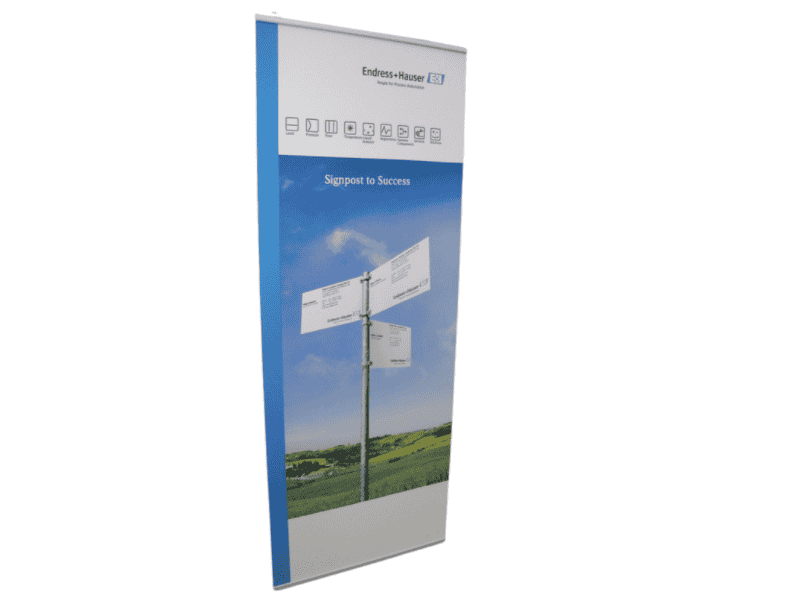 Standard size is 1m wide x 2.3m high - Displays2Go