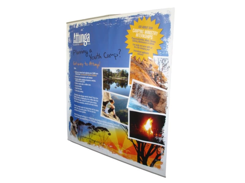 Extra wide 1.8 metre banner - Displays 2 Go