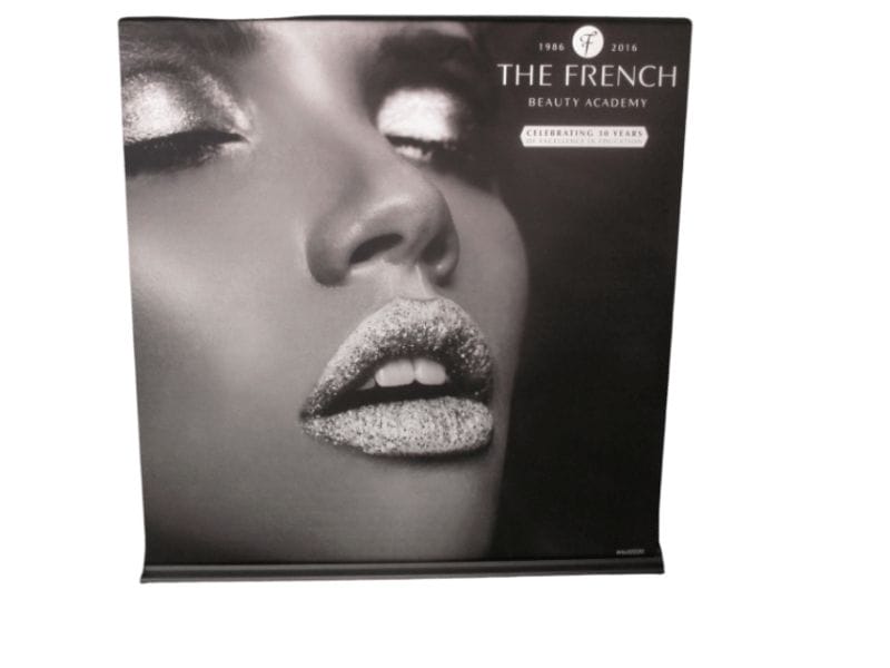 The French: 2 metre wide pull up banner the french - Displays 2 Go