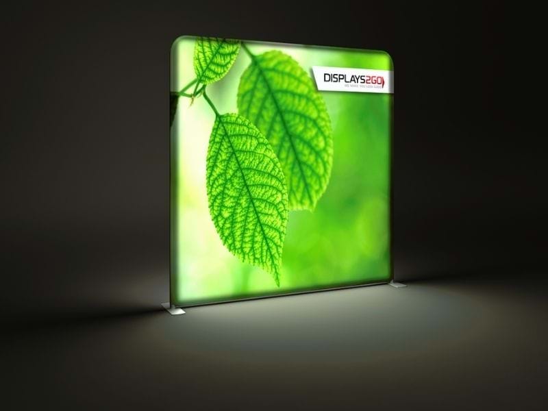 2.4m wide portable lightbox wall