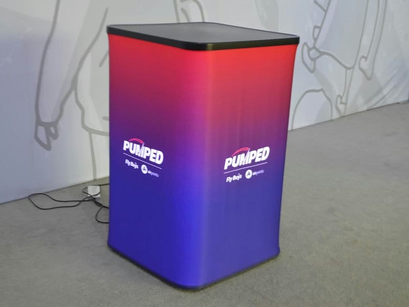 Pumped Inflatable Illuminated Sales Counter - Displays 2 Go