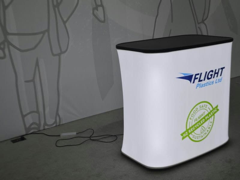 Flight Inflatable Illuminated Sales Counter - Displays 2 Go
