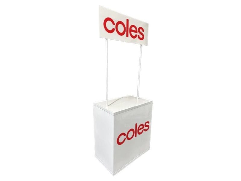 Coles Market Stand - Displays 2 Go