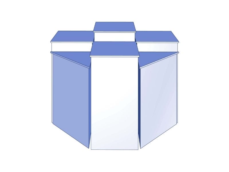 Super Combo Plinth Kit - Displays2Go