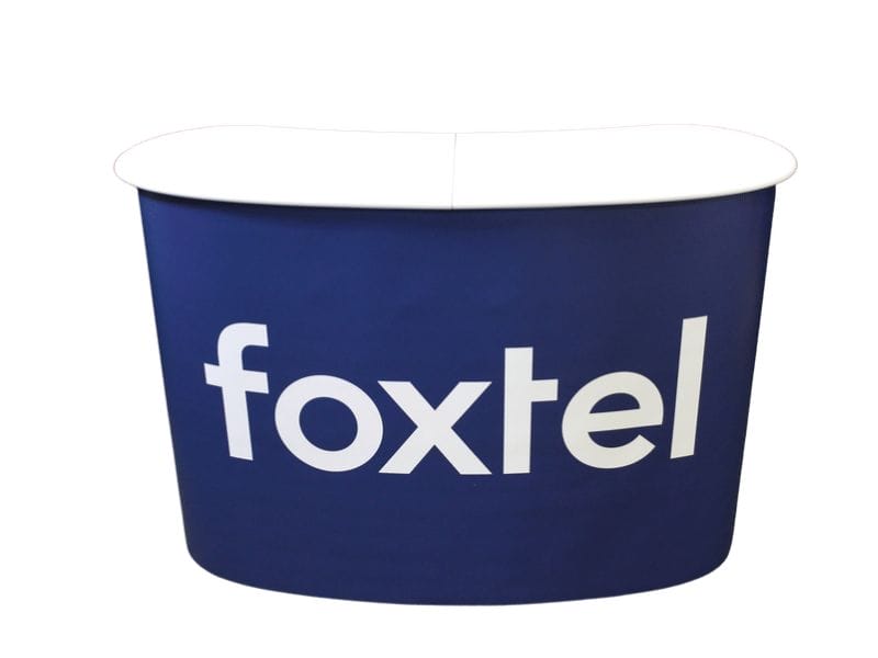 Pop-Up Table: Foxtel - Displays 2 Go