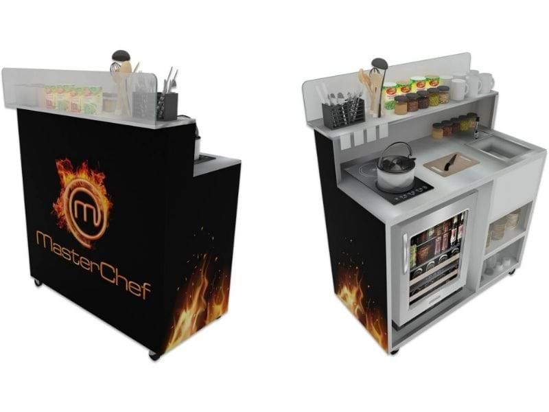 Cooking bar configuration