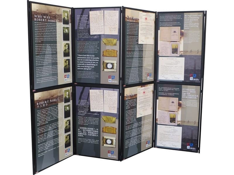 8 panel Cario kit with branding - Displays 2 Go