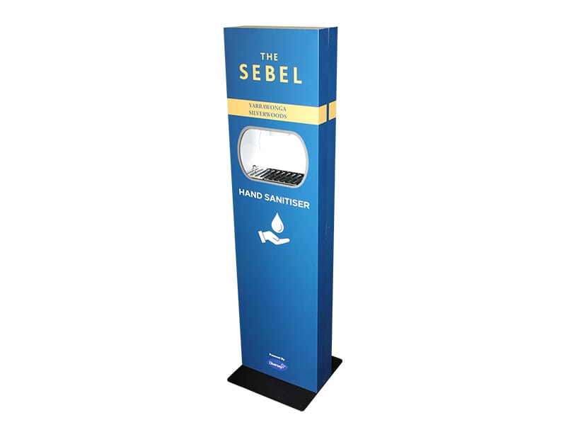 Premiere Sanitiser Station: The Sebel Hand Sanitiser - Displays 2 Go