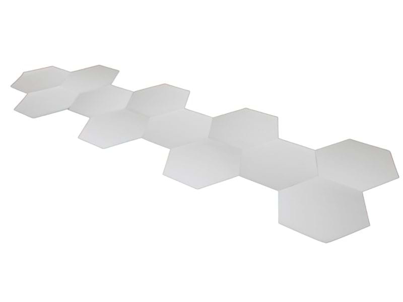 Custom shaped hexagonal tiles  - Displays2Go.com.au