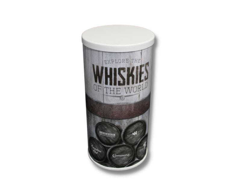 Round Sales Table: Whisky Tasting Table - Displays 2 Go