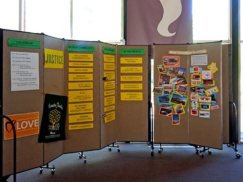 Screenflex Room Dividers: Church Displays - Displays 2 Go