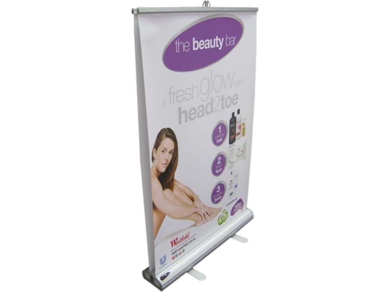 Mall height double-sided pull up banner - Displays2Go