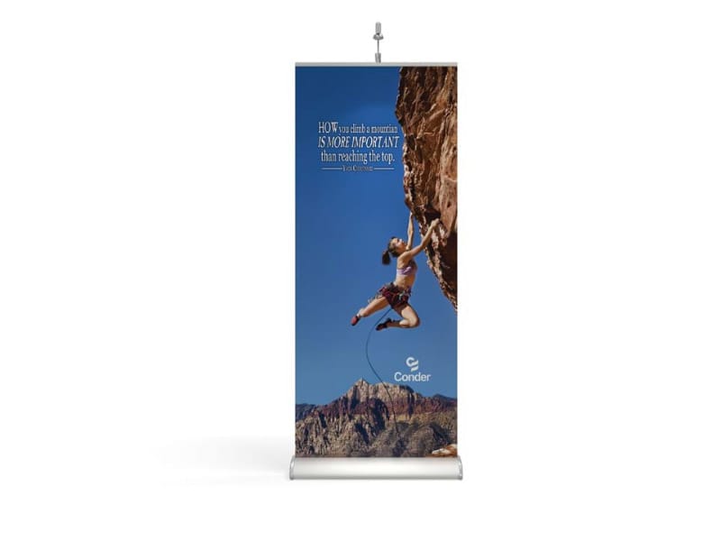 850mm Wide Premier With Optional Spotlight - Displays 2 Go