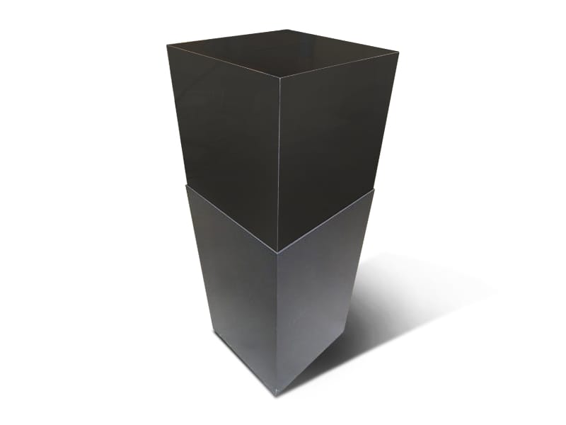 Smoked case to conceal entries - Displays 2 Go