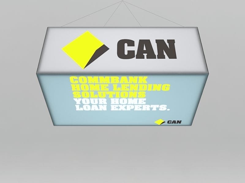 Sky Banner Custom Shape - Displays2Go