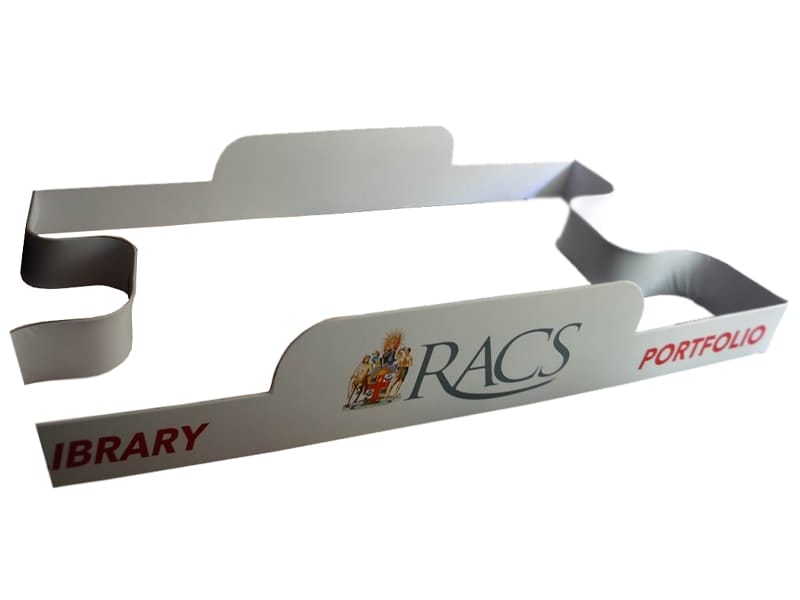 Sky Banner Custom Shape Frame - Displays2Go