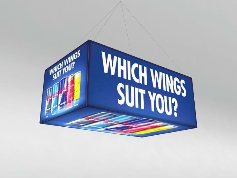 Square Sky Banner - Displays2Go