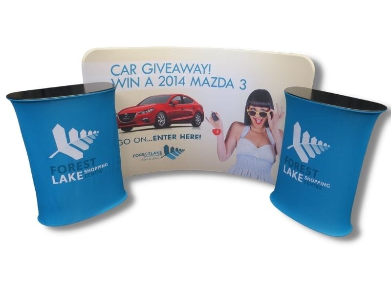 Super Compact Plinths: Forest Lake Plinth - Displays 2 Go