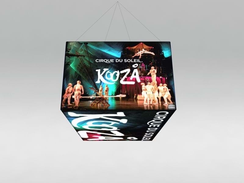 Triangular Sky Banner - Displays2Go