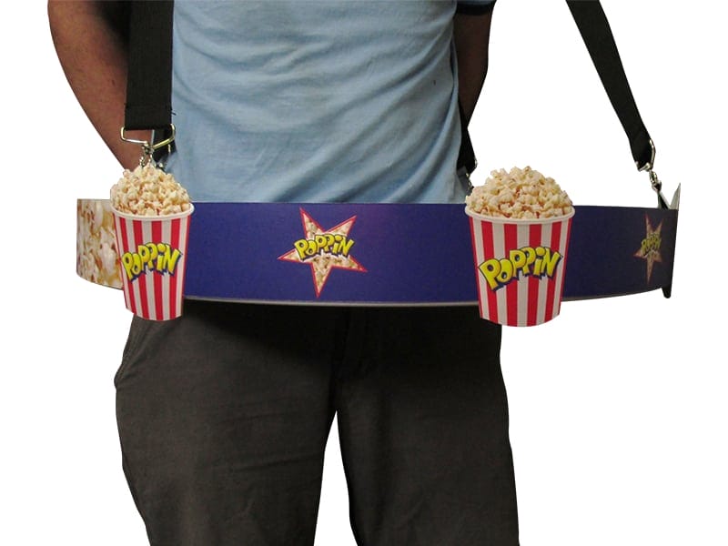 Graphic strips can have profile cutting for added attention - Displays2Go