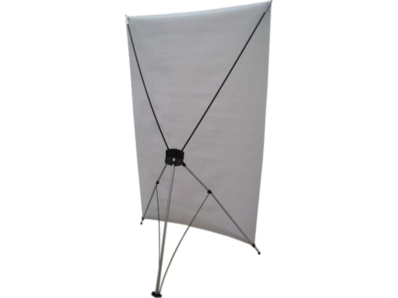 X Banner Stand rear view - Displays2Go