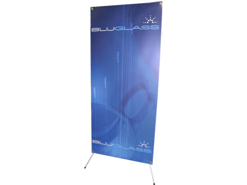 X Banner Stand 2 metres high - Displays2Go