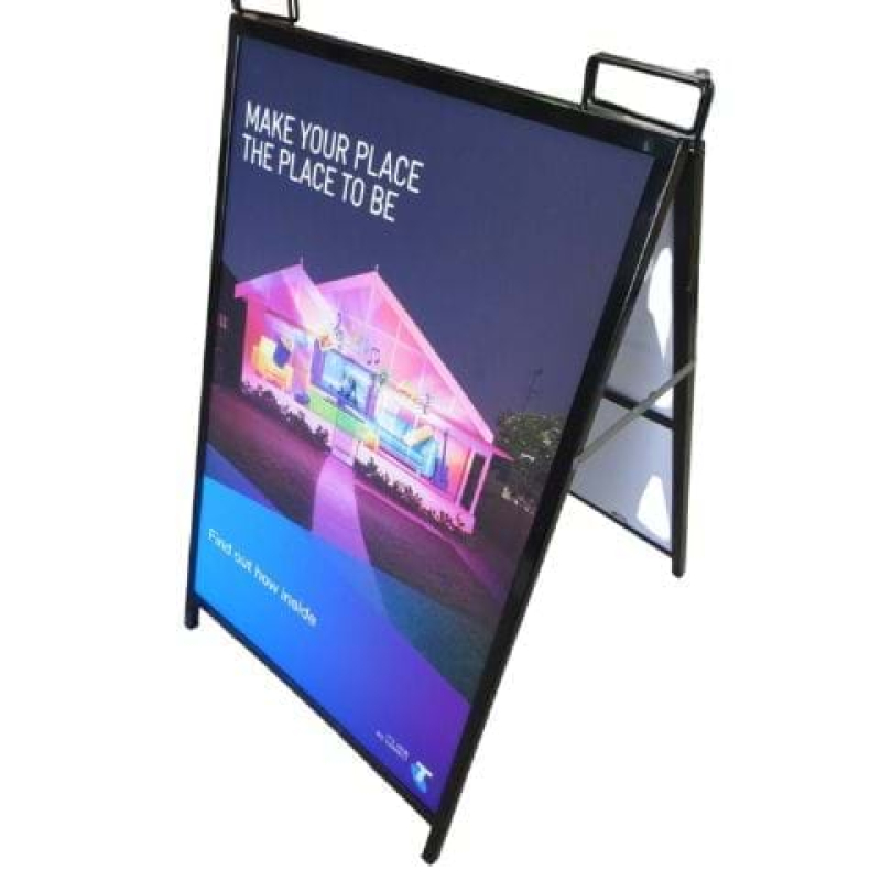 A-frame sign with corflute inserts - Displays2Go
