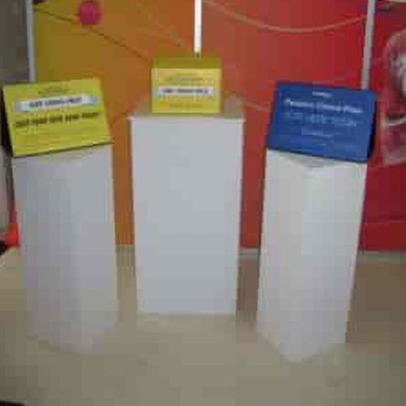 Counter top entry boxes - Displays2Go