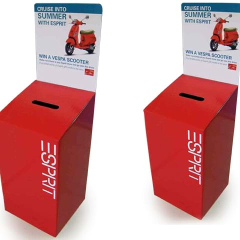 Cardboard ballot box - Displays2Go