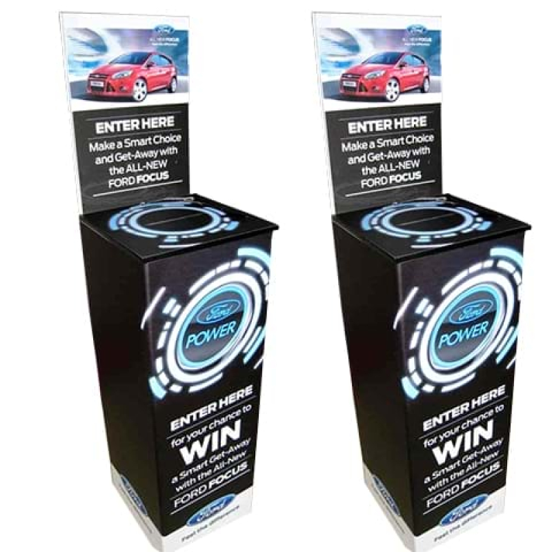 Large floor-standing box - Displays2Go
