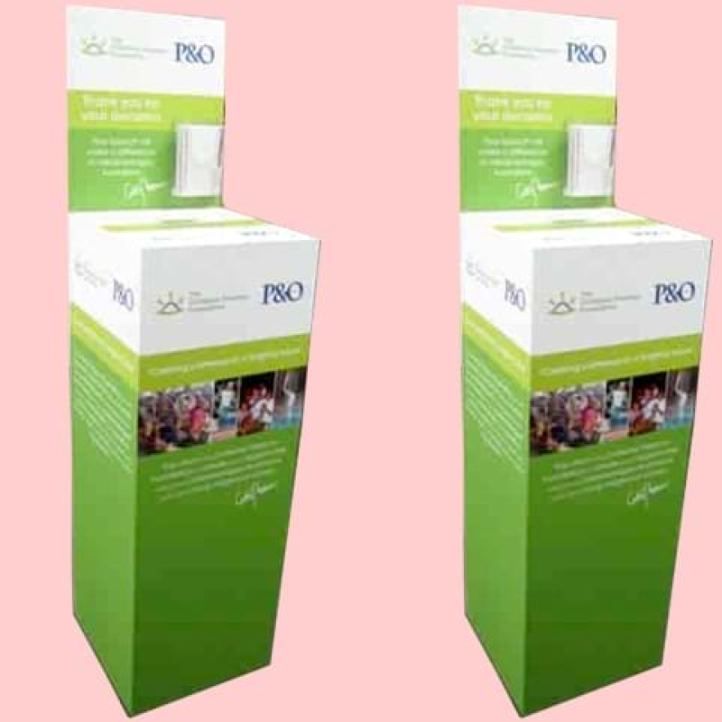 Free-standing customer feedback boxes - Displays2Go