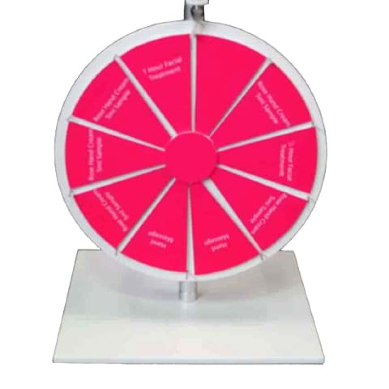 Chocolate wheel in counter top size - Displays2Go