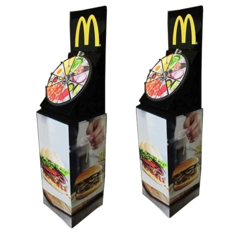 Prize wheel counter top - Displays2Go