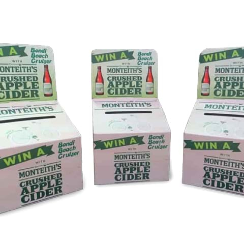 Cardboard contest boxes - Displays2Go
