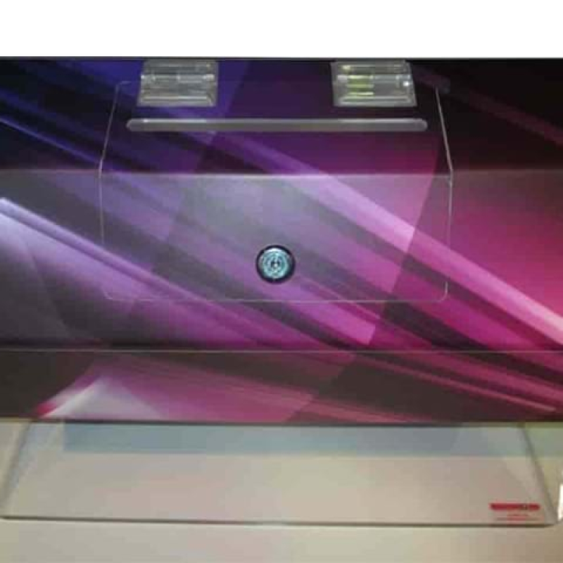 Raffle barrel with graphics all over - Displays2Go
