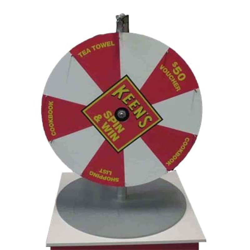 Portable prize wheel - Displays2Go