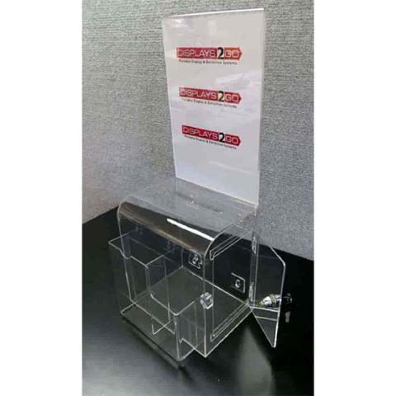 Wall mounted entry box - Displays2Go