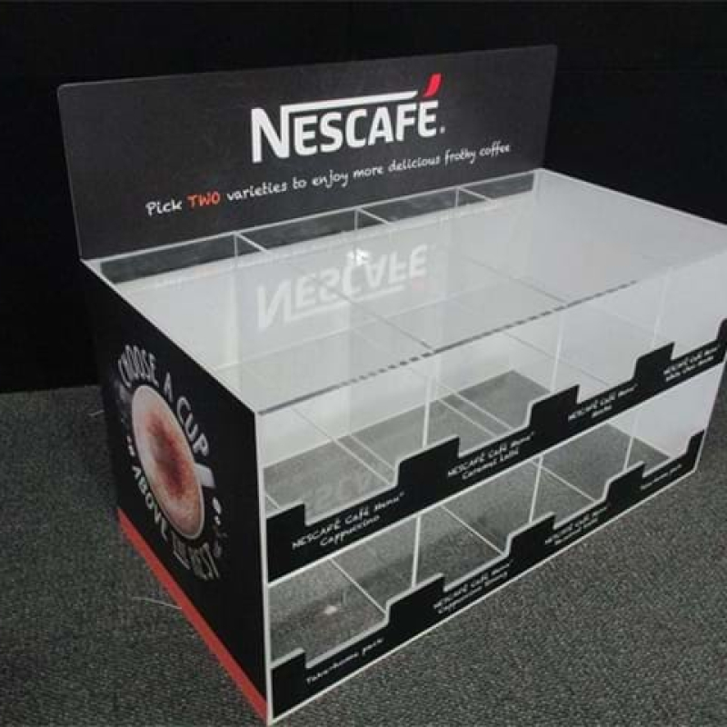 Acrylic retail display for sachets - Displays2Go