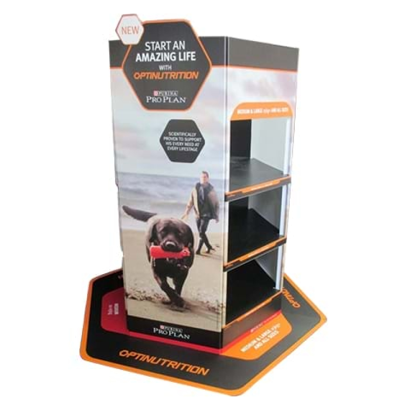 Custom retail display solution for Purina - Displays2Go